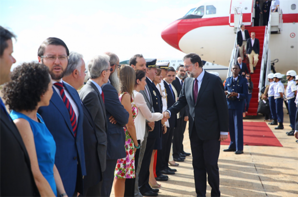 Mariano Rajoy lleg� a Brasil para impulsar las negociaciones entre el Mercosur y la Uni�n Europea
