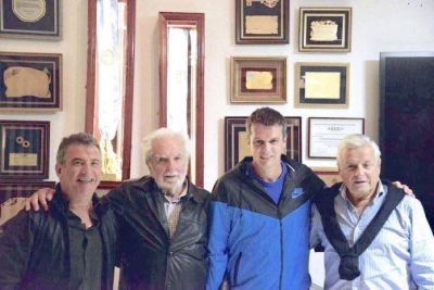 �Pacho� ODonnell se reuni� con Urribarri, Cresto y Lauritto