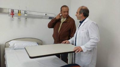 Inauguraron la sala de internaciones del Hospital Pirovano