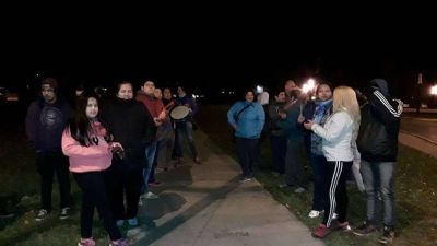 Tensi�n en Santa Cruz: hubo un cacerolazo frente a la casa de Cristina Kirchner