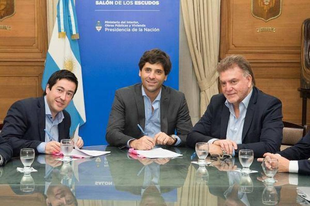 Obras de infraestructura y mejoramiento del hbitat para Malvinas Argentinas