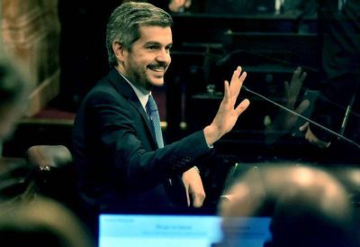 Marcos Pe�a inform� sobre la gesti�n de Gobierno ante el Senado