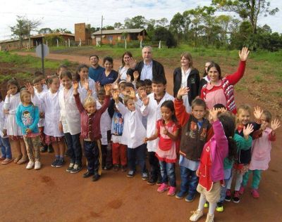 Passalacqua inaugur� obras viales en Puerto Esperanza y Andresito