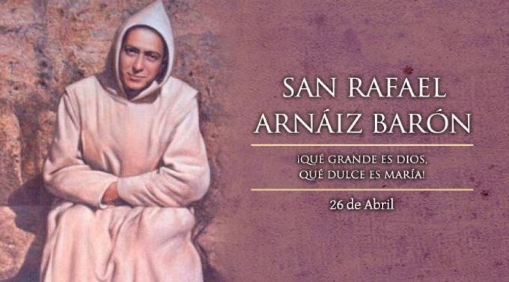 Hoy se celebra a San Rafael Arnaiz Barn, mstico trapense