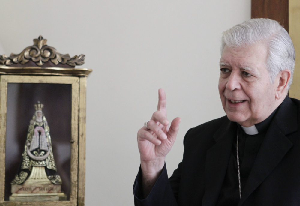 El Papa envi su apoyo al cardenal Urosa por las agresiones recibidas
