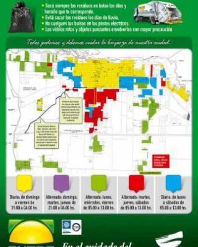 Cambios en la recolecci�n de residuos a ra�z del pr�ximo feriado