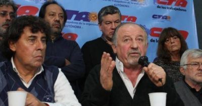 Yasky y Micheli anunciaron un acto conjunto por el 1� de mayo y otra Marcha Federal para junio