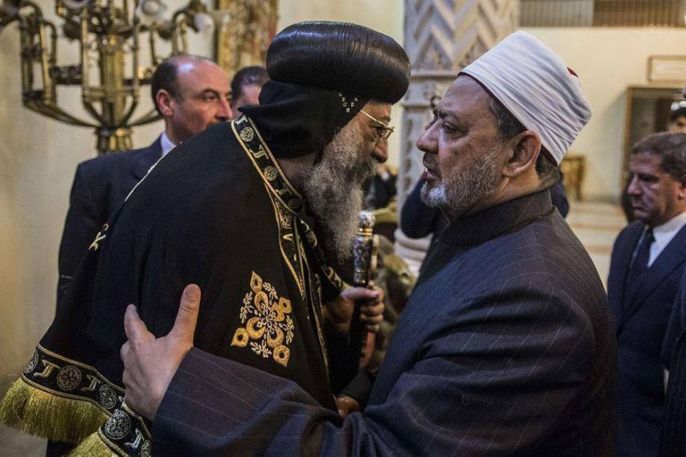 Papa Francisco y el �tridente� egipcio