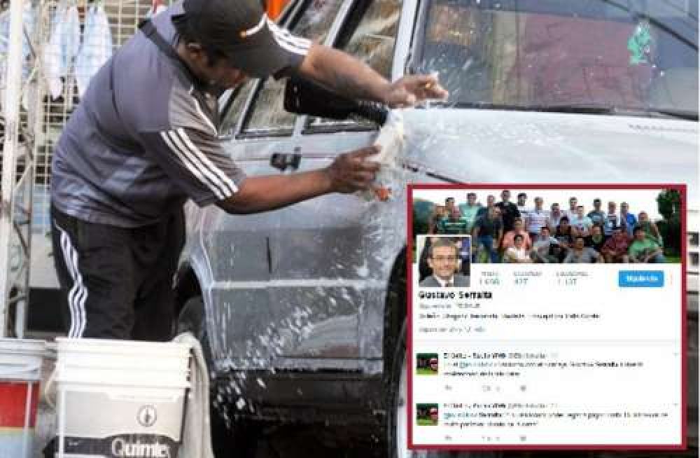Hasta 15 mil pesos de multa en Salta por lavar el auto en la vereda