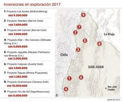 Mineras prev�n invertir este a�o m�s de 800 millones en exploraci�n 