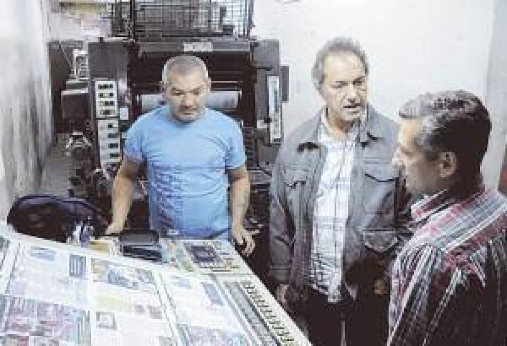 Randazzo encontr� un aliado en Scioli, quien tambi�n reclam� internas