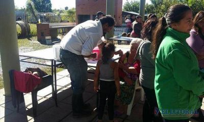 En �reas afectadas por el agua se centran en prevenir afecciones respiratorias y dengue