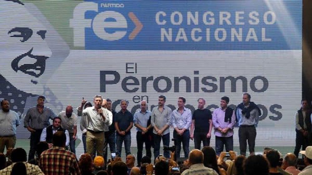 Mauricio Macri se dio un ba�o de peronismo expl�cito