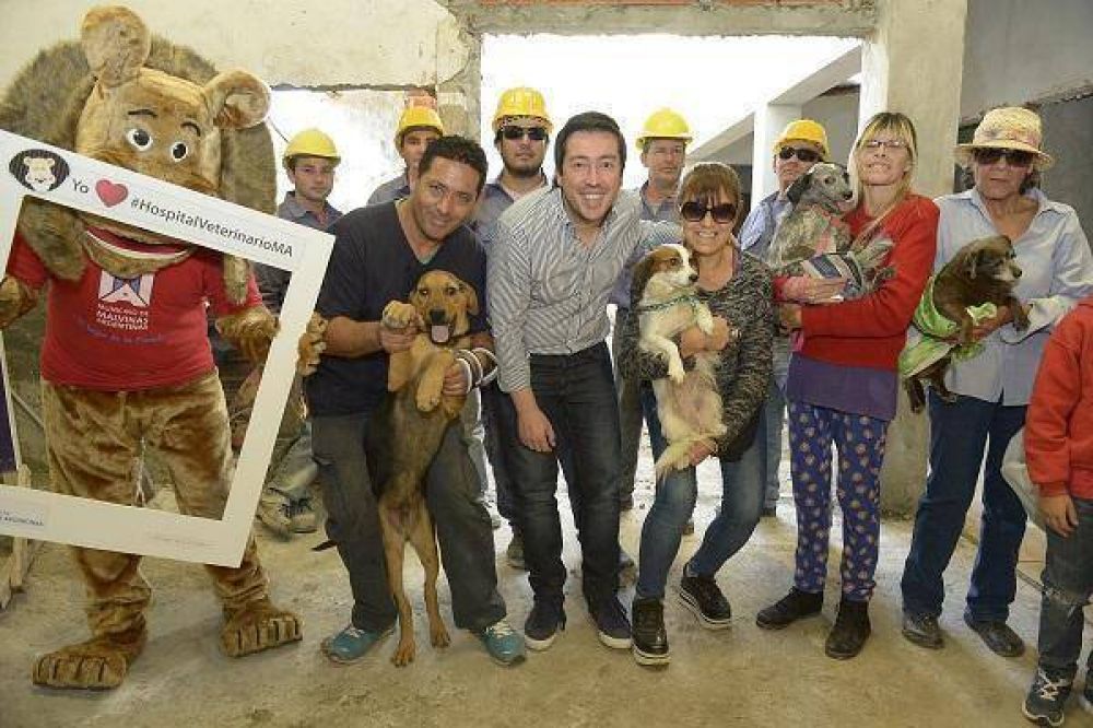 Avanza el Hospital Veterinario de Malvinas Argentinas