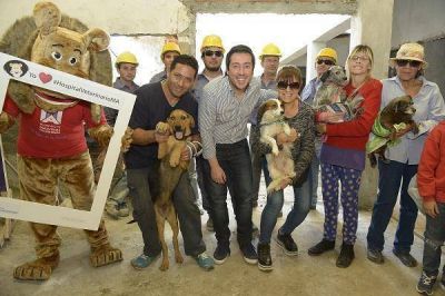 Avanza el Hospital Veterinario de Malvinas Argentinas