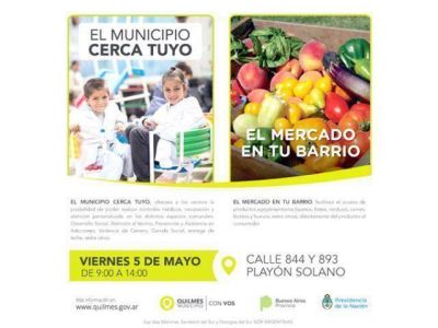 El Municipio Cerca Tuyo, en Solano