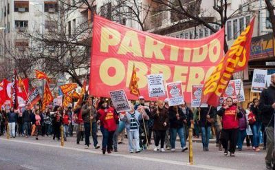 D�a del Trabajador con manifestaci�n contra el intendente Arroyo