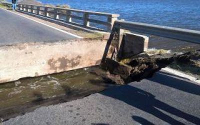 Ruta 188: Se parti� el Puente de Lincoln