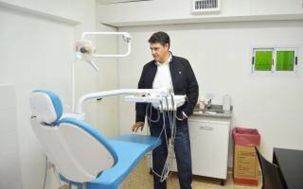Jorge Macri recorri� las nuevas instalaciones de la UAP Marcelino