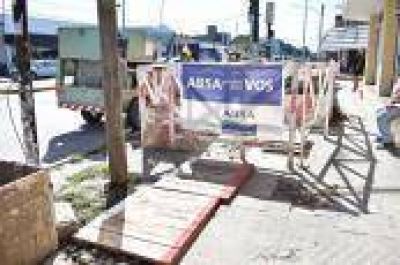 ABSA invierte casi 5 millones de pesos en el recambio de ca�er�as de Ensenada