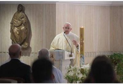 Papa: el Se�or es capaz de cambiar un coraz�n de piedra con uno de carne