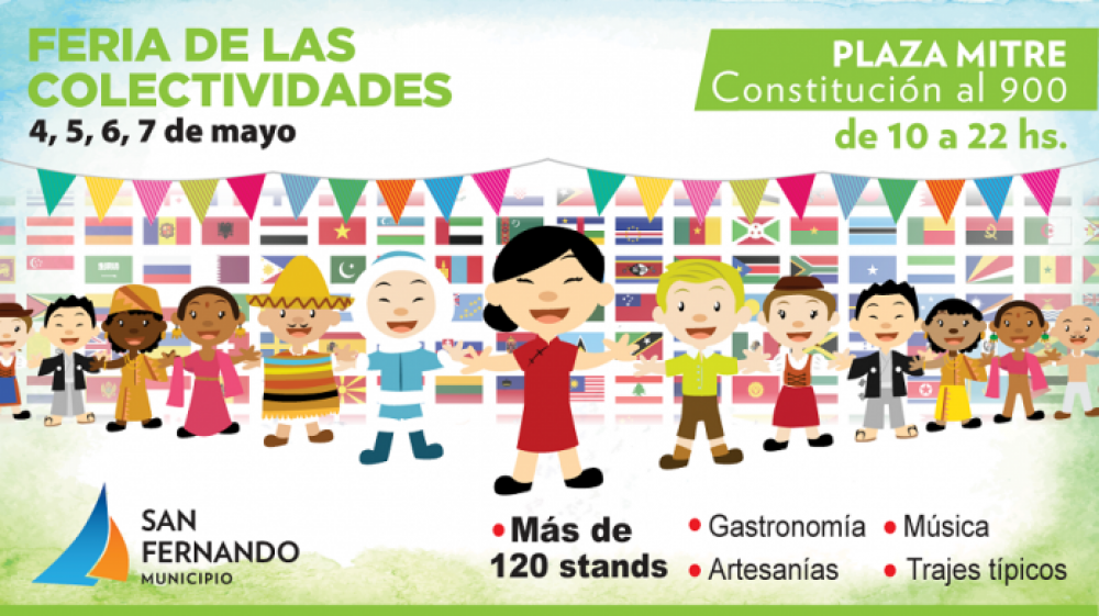 La Feria de las Colectividades vuelve a San Fernando