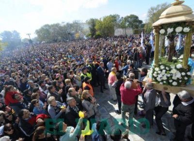 Los fieles mostraron su devoci�n al Cristo de Renca