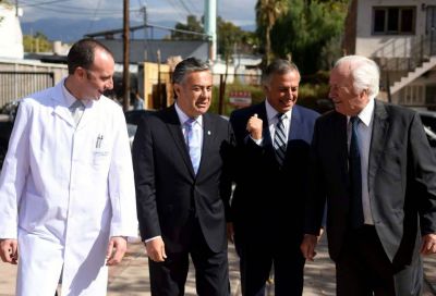 Cornejo habilit� el laboratorio de gen�tica forense