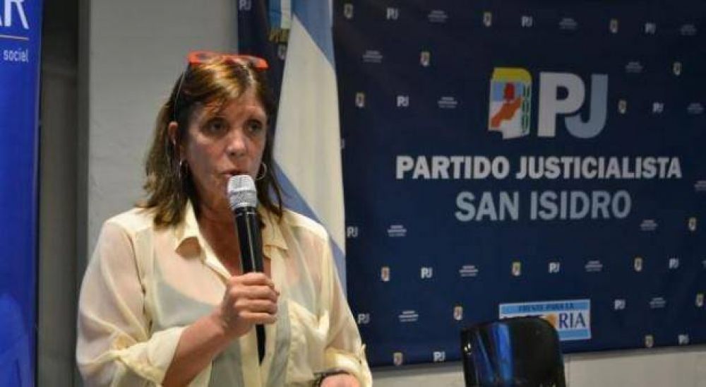 Teresa Garc�a: �Ser�a ideal que el PJ fuera en una lista �nica para enfrentar a Posse�