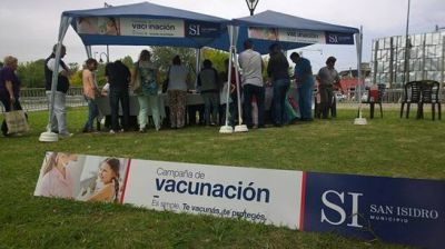 Sigue la campa�a de vacunaci�n antigripal en la v�a p�blica