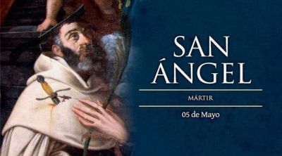 Hoy se conmemora a San �ngel, M�rtir de los carmelitas