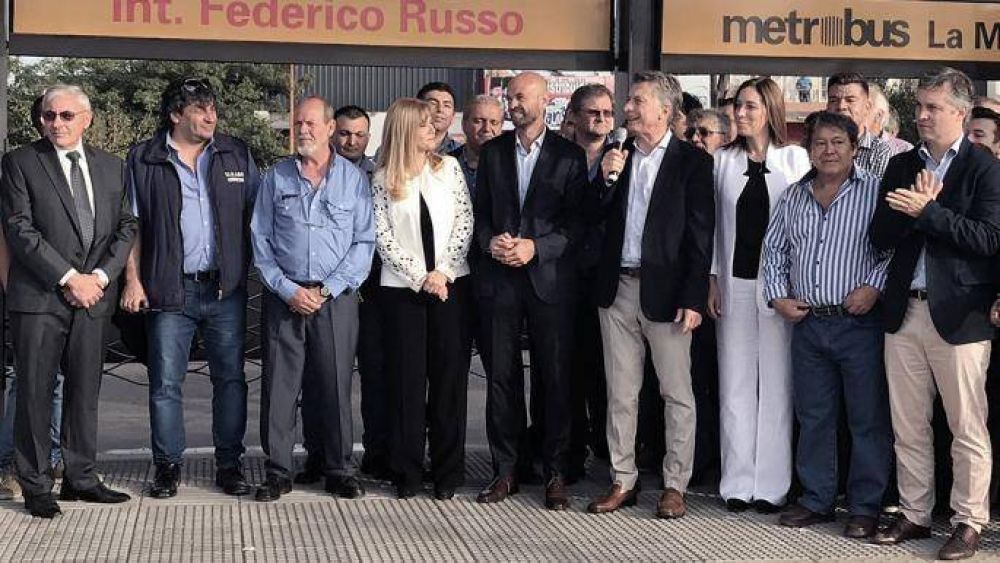 Macri en La Matanza: 