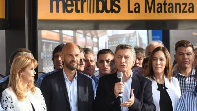 Inauguraron un sector del Metrobus de La Matanza