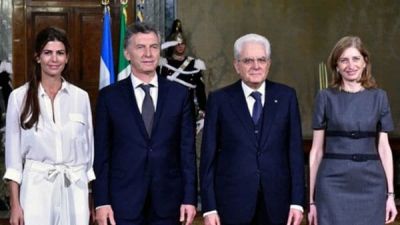Mauricio Macri recibir� al presidente de Italia para reforzar el v�nculo bilateral