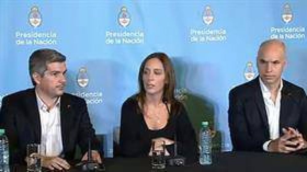Pe�a, Vidal y Larreta, el 