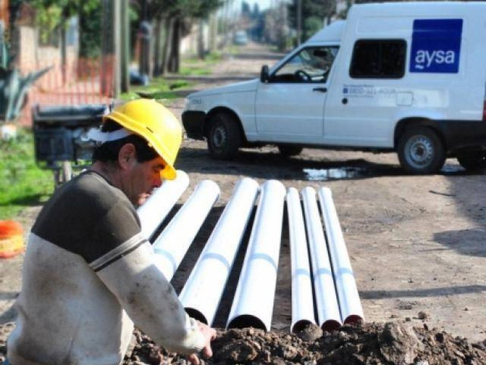 AySA contin�a con las tareas
