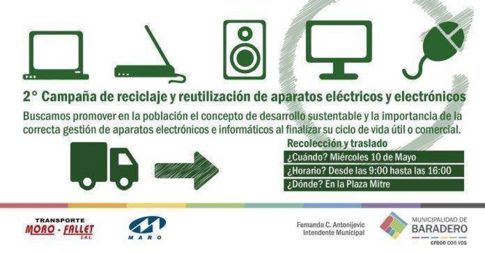 2� Campa�a de reciclaje y reutilizaci�n de aparatos el�ctricos y electr�nicos
