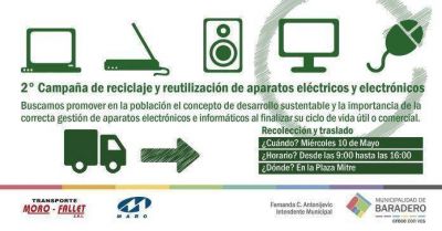 2� Campa�a de reciclaje y reutilizaci�n de aparatos el�ctricos y electr�nicos