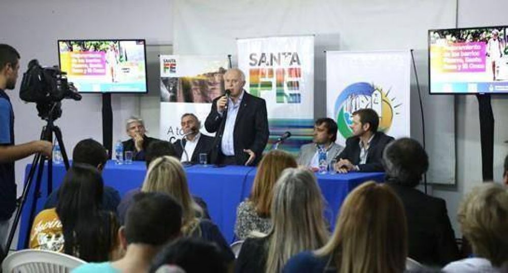 Lifschitz licit� obras en San Javier