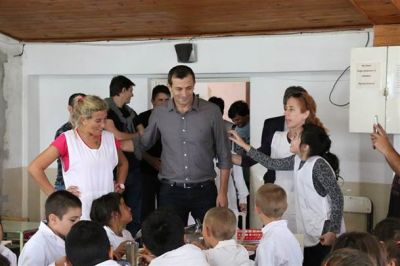 El intendente anunci� la construcci�n de una bici senda para la Escuela N� 18