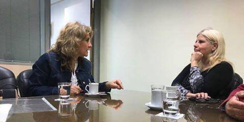 Lord�n se reuni� con la Ministra de Salud de CABA, Dra. Ana Mar�a Bou P�rez