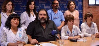 Suteba eval�a un paro si no se devuelven los descuentos