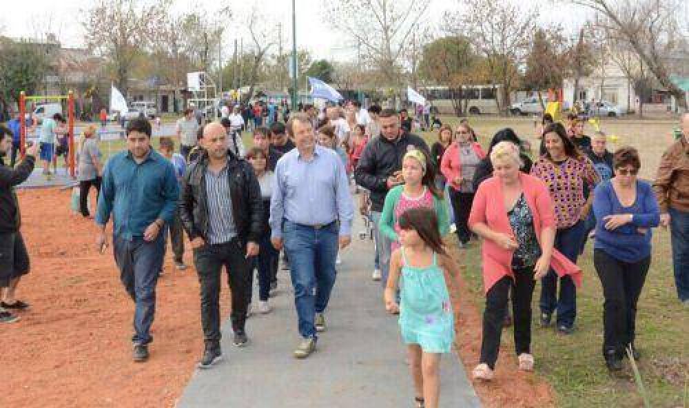 Recorrida de obras en Glew