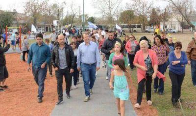 Recorrida de obras en Glew