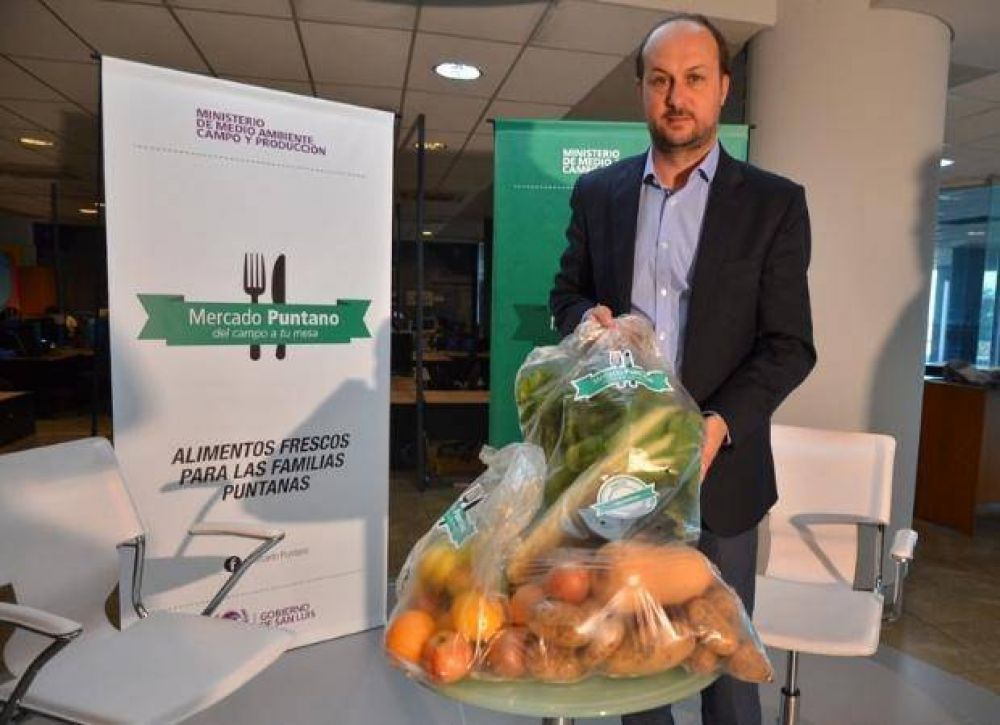 Mercado Puntano: vender�n bolsones con alimentos a precios accesibles