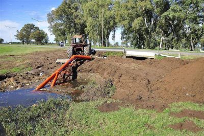 Las bombas mantienen equilibrado el sistema tras las lluvias