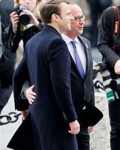 Macron pone en marcha la transición en un clima de urgencia