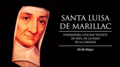 Hoy la Iglesia conmemora a Santa Luisa de Marillac