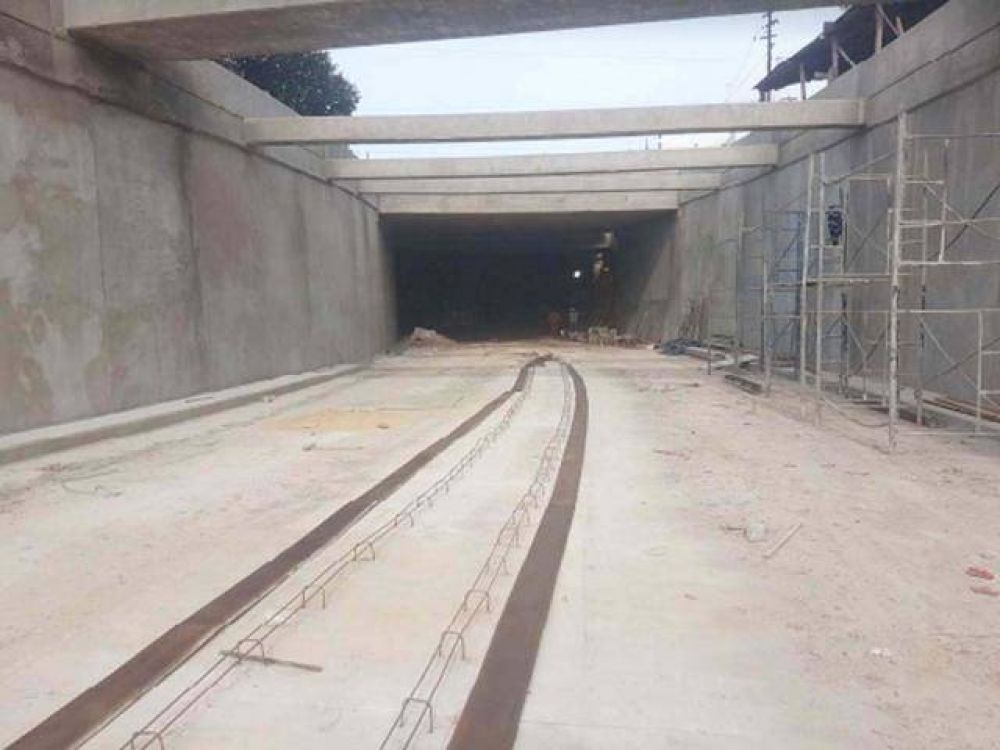Avanzan a buen ritmo las obras en los pasos bajov�as