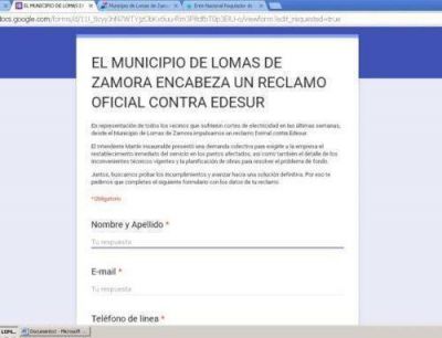 M�s vecinos se sumaron al reclamo oficial contra Edesur